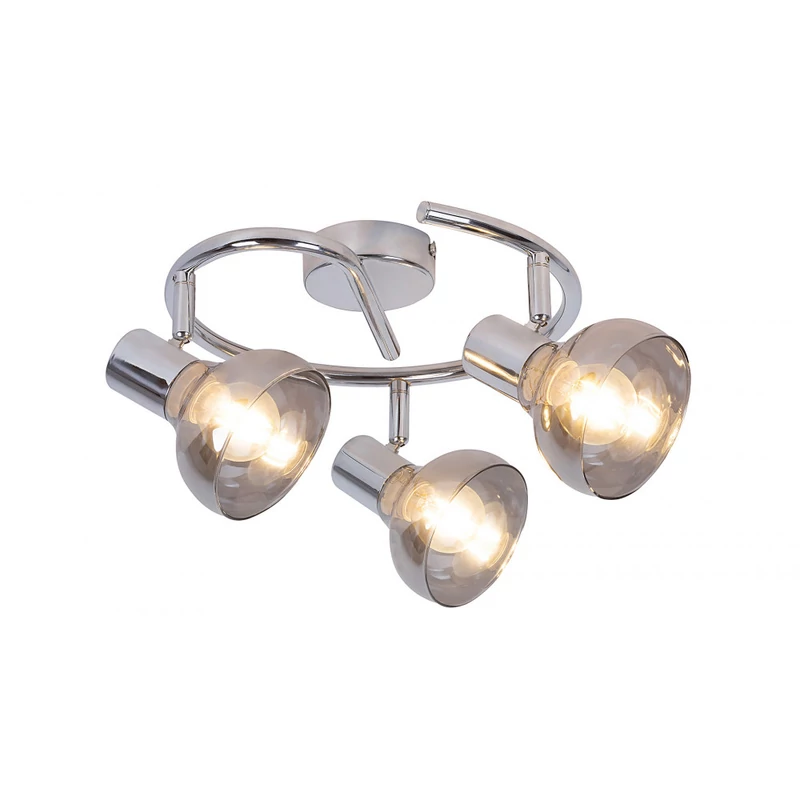 Rábalux Holly 5558 mennyezeti lámpa króm fém E14 3x MAX 40 E14 IP20