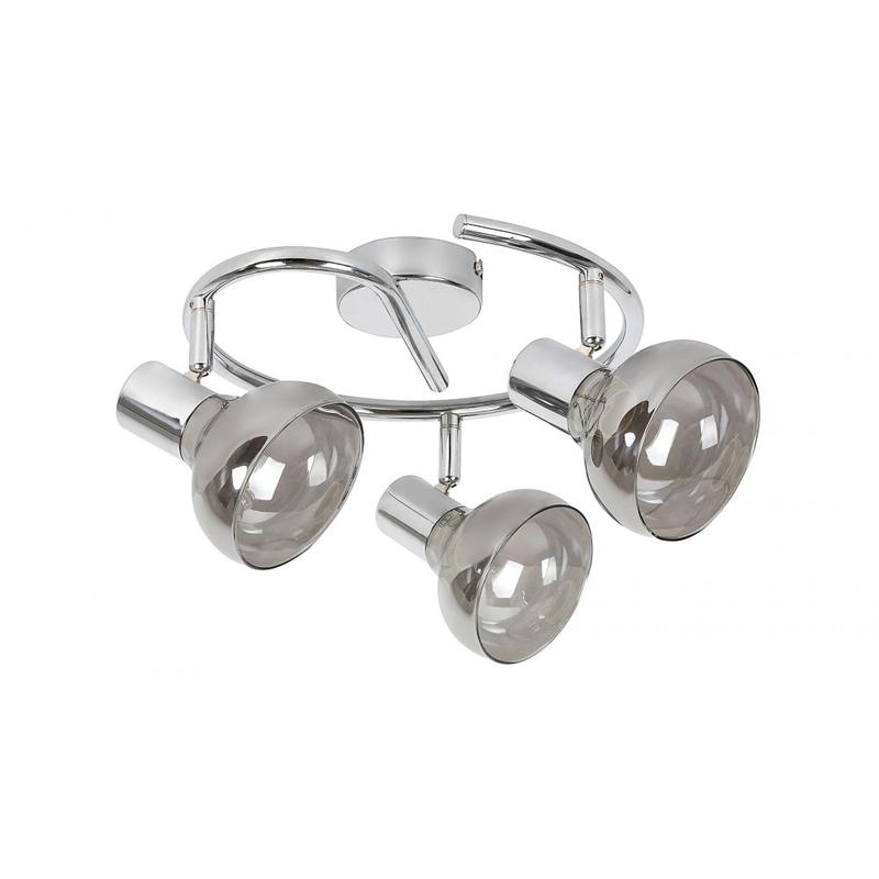 Rábalux Holly 5558 mennyezeti lámpa króm fém E14 3x MAX 40 E14 IP20