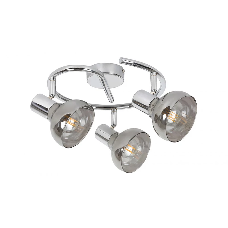 Rábalux Holly 5558 mennyezeti lámpa króm fém E14 3x MAX 40 E14 IP20