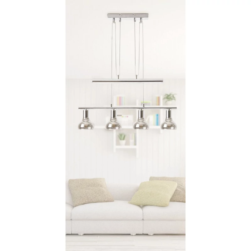 Rábalux Holly 5560 étkező lámpa króm fém E14 4x MAX 40 E14 IP20