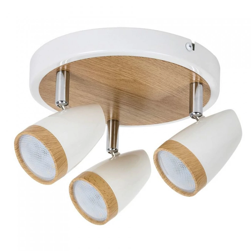 Rábalux Karen 5566 mennyezeti lámpa fehér fém LED 3x 4 840 lm 3000 K IP20 F