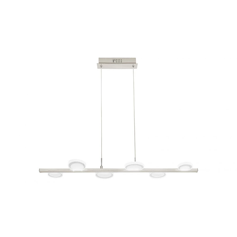 Rábalux Lorraine 5657 led függeszték szatin króm fém LED 20 1150 lm 3000 K IP20 G