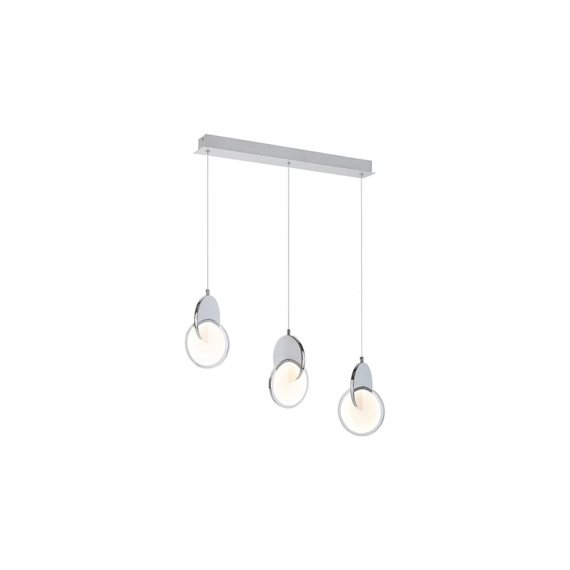 Rábalux Assana 5670 led függeszték króm fém LED 22 1400 lm 3000 K IP20 G