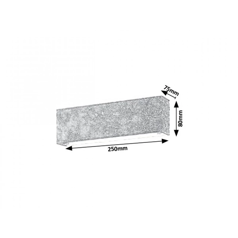 Rábalux Morpheus 5684 fali lámpa arany fólia fém LED 6 420 lm 3000 K IP20 A+