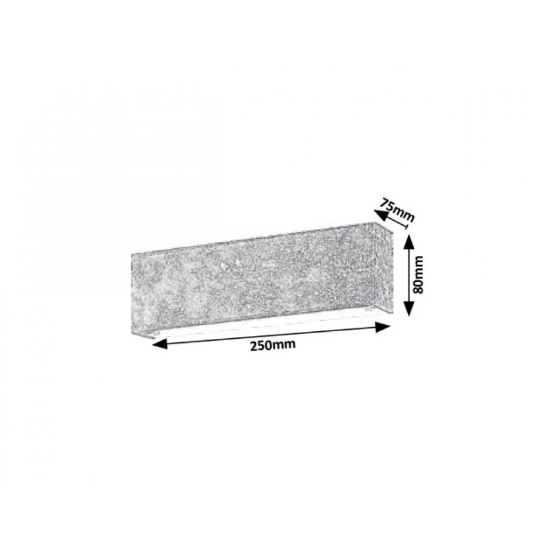 Rábalux Morpheus 5684 fali lámpa arany fólia fém LED 6 420 lm 3000 K IP20 G