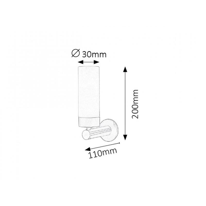Rábalux Betty 5745 fürdőszoba fali lámpa bronz fém LED 4 371 lm 4000 K IP44 A+