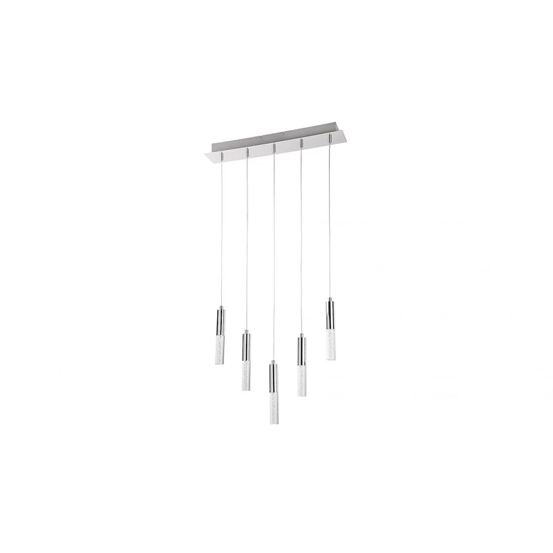 Rábalux Rheia 5764 led függeszték króm fém LED 5x 5 2000 lm 3000 K IP20 G