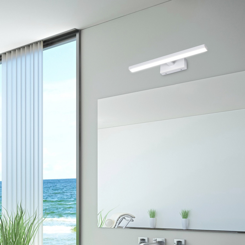 Rábalux Spencer 5783 fürdőszoba fali lámpa matt fehér fém LED 12 820 lm 3000 K IP44 A