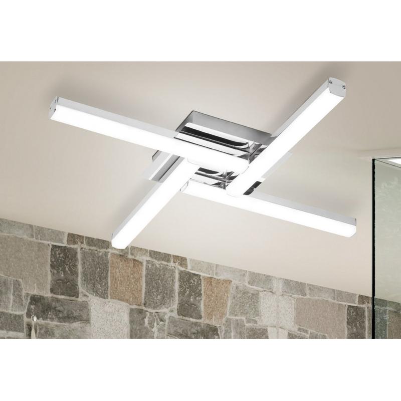 Rábalux Antonia 5896 mennyezeti lámpa króm fém LED 4x 6 2200 lm 4000 K IP44 A+