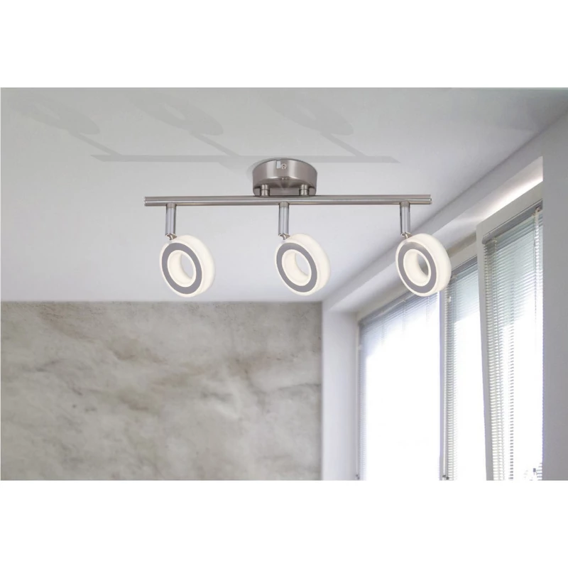 Rábalux Zora 5941 mennyezeti lámpa króm fém LED 3x 4,5 1200 lm 4000 K IP20 F