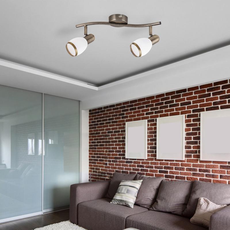 Rábalux Elite 5971 mennyezeti lámpa bronz fém E14 2x MAX 40 E14 IP20