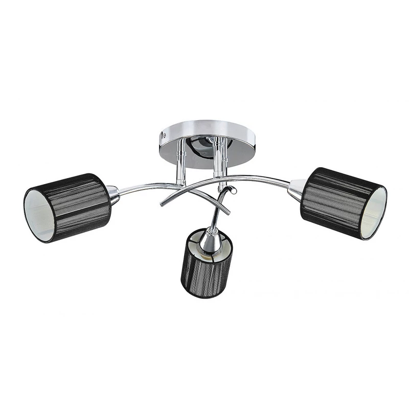 Rábalux Veda 6003 mennyezeti lámpa króm fém E14 3x MAX 9 E14 3 db IP20
