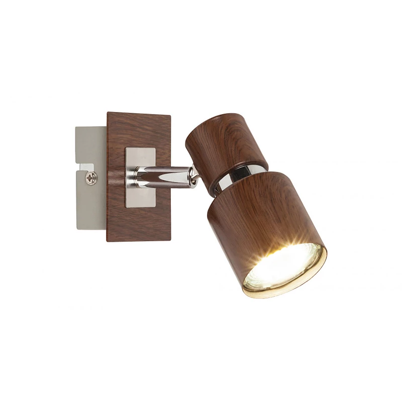 Rábalux Merkur 6005 fali spotlámpa wenge fém GU10 1x MAX 50 GU10 IP20