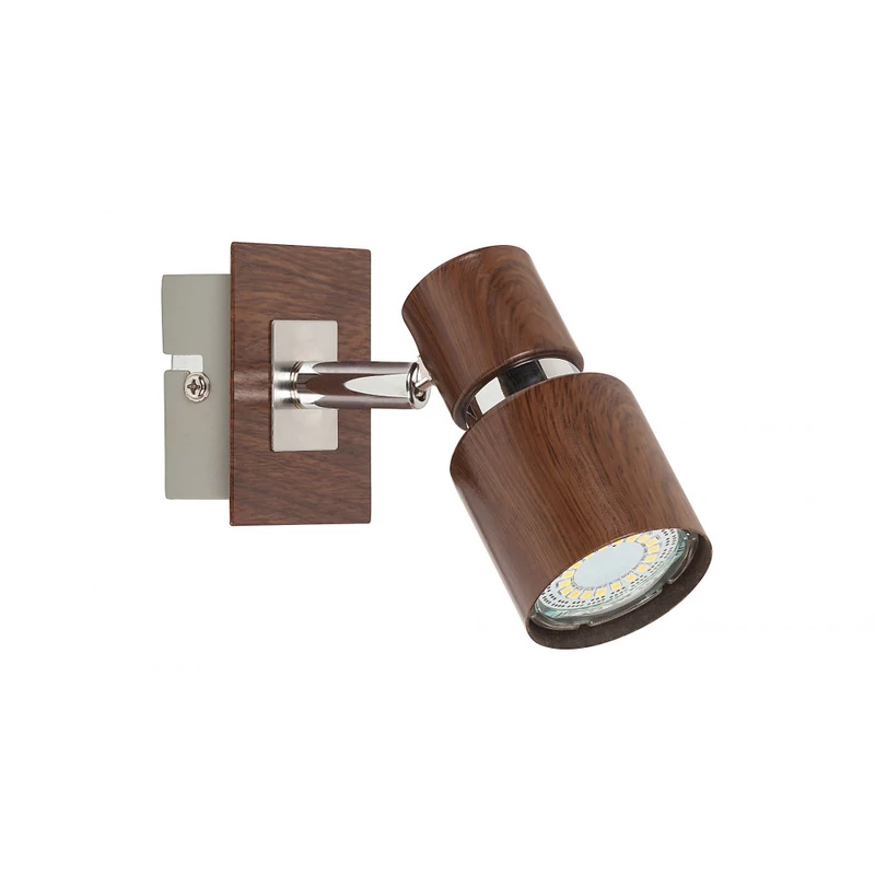 Rábalux Merkur 6005 fali spotlámpa wenge fém GU10 1x MAX 50 GU10 IP20