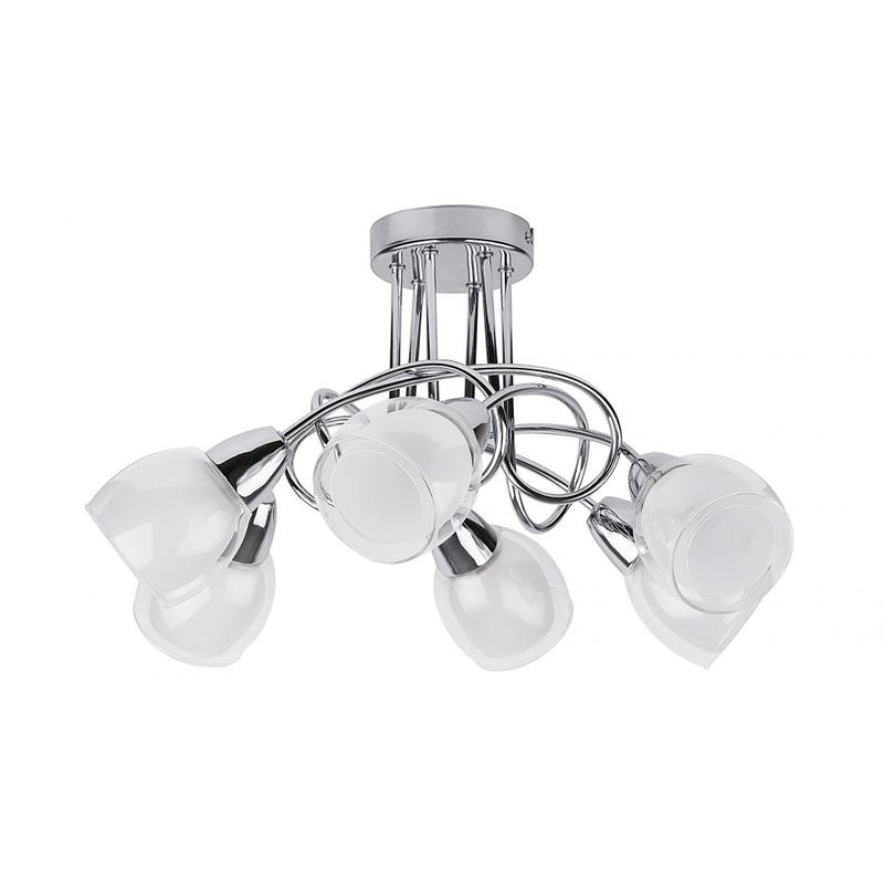 Rábalux Dave 6085 mennyezeti lámpa króm fém E14 6x MAX 40 E14 IP20