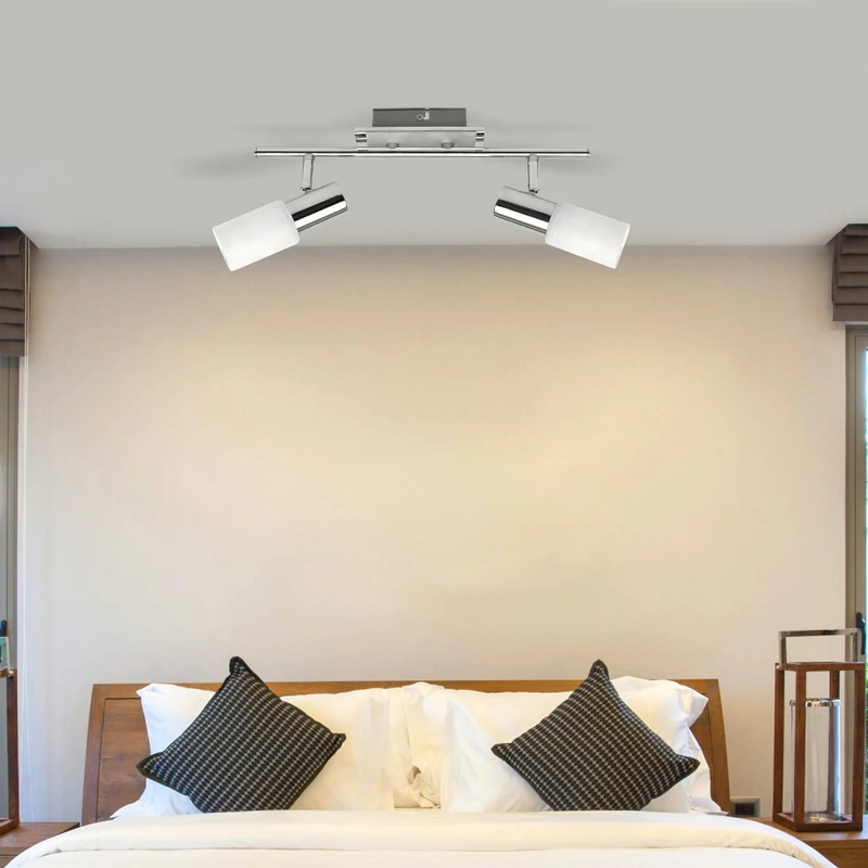 Rábalux Logan 6097 mennyezeti lámpa króm fém E14 2x MAX 40 E14 2 db IP20