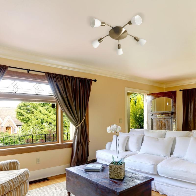 Rábalux Soma 6310 mennyezeti lámpa bronz fém E14 5x MAX 40 E14 5 db IP20