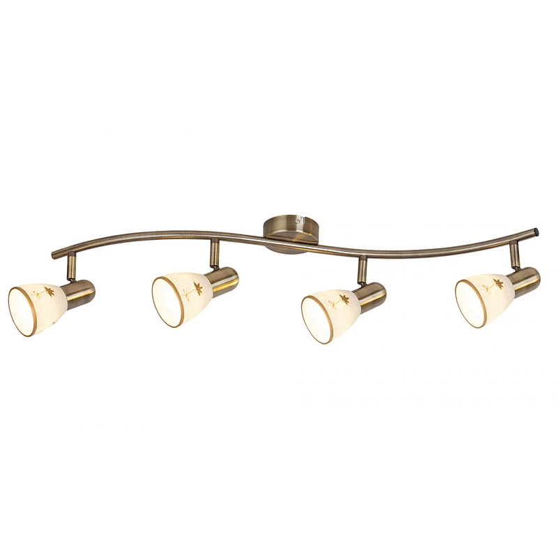 Rábalux Art flower 6359 mennyezeti lámpa bronz fém E14 4x MAX 40 E14 IP20