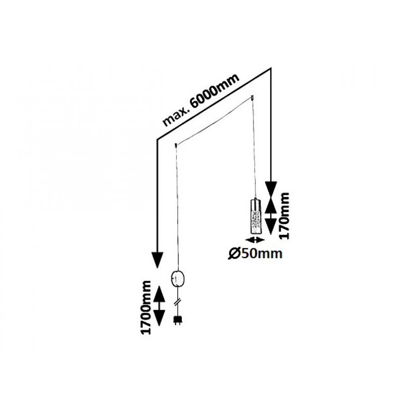 Rábalux Floresta 6560 egyágú függeszték arany fém LED 4 248 lm 4000 K IP20 A+