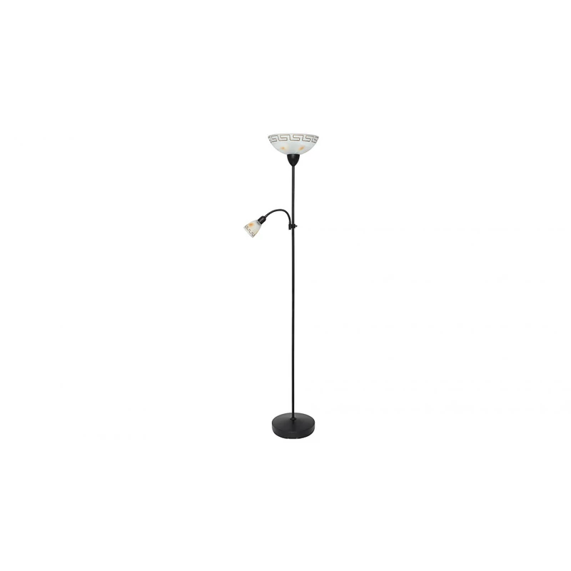 Rábalux Etrusco 6968 állólámpa olvasókarral fekete fém E27 1x MAX 100 + E14 1x MAX 40 E14/E27 2 db IP20