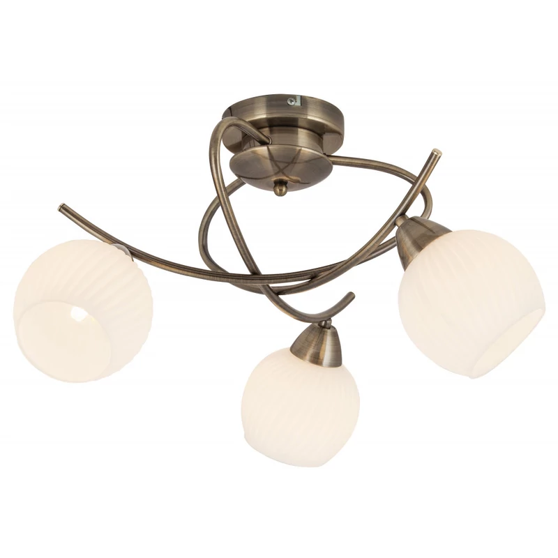 Rábalux Evangeline 7119 mennyezeti lámpa antik bronz fém E14 3x MAX 40 E14 IP20