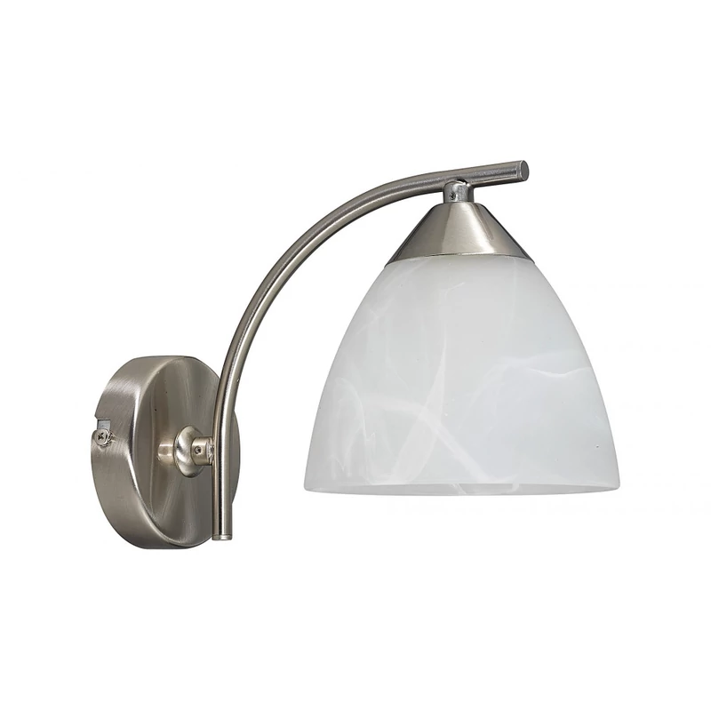 Rábalux Tristan 7201 falikar szatin króm fém E14 1x MAX 40 E14 IP20