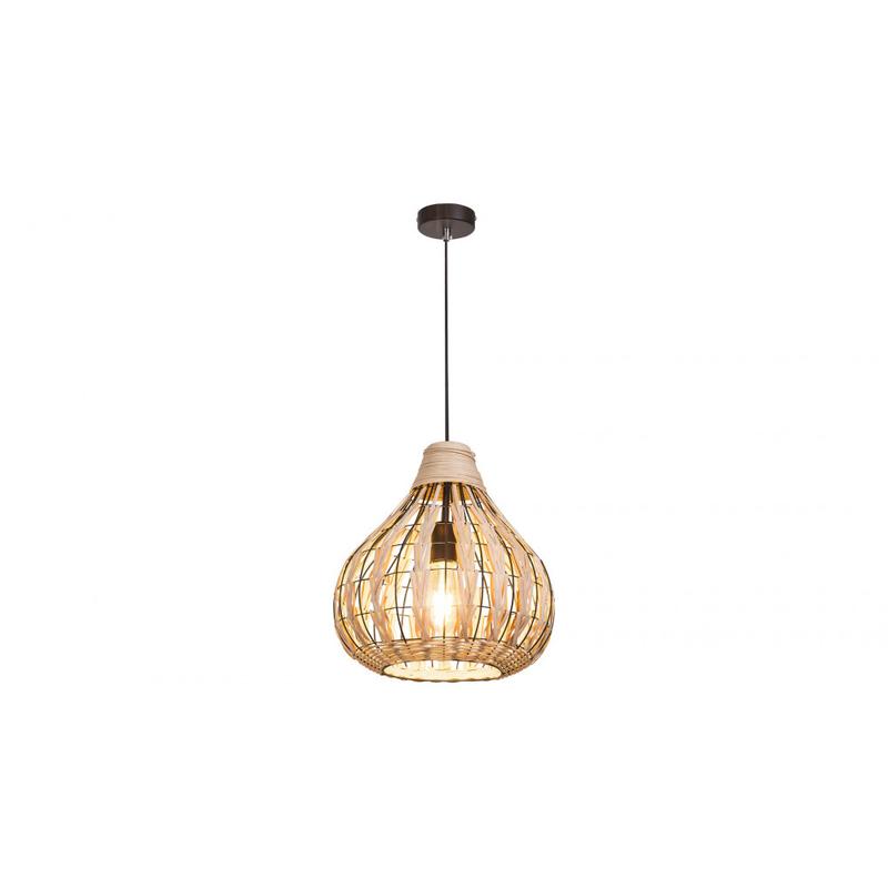 Rábalux Zahara 7604 egyágú függeszték natúr fém E27 1x MAX 40 E27 IP20