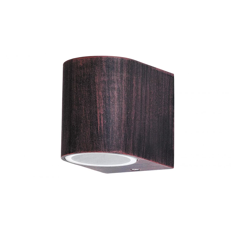 Rábalux Chile 8018 kültéri fali lámpa antik barna fém GU10 1x MAX 35 GU10 IP44