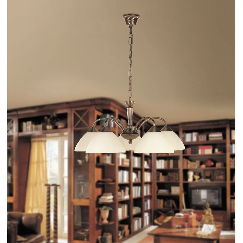Rábalux Regina 8175 bronz csillár bronz fém E14 5x MAX 40 E14 5 db IP20