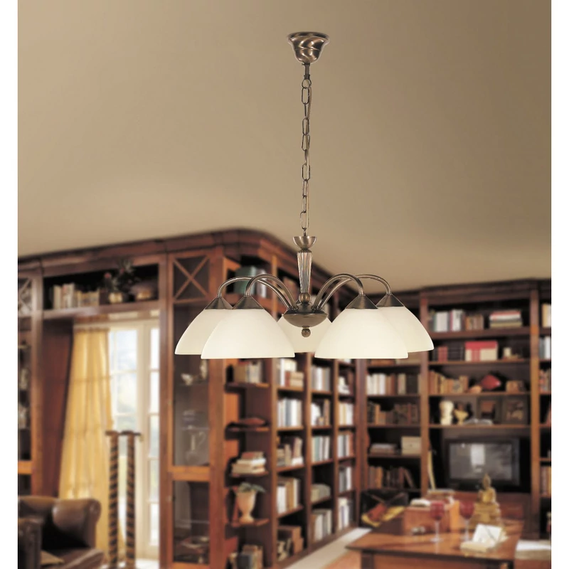 Rábalux Regina 8175 bronz csillár bronz fém E14 5x MAX 40 E14 IP20