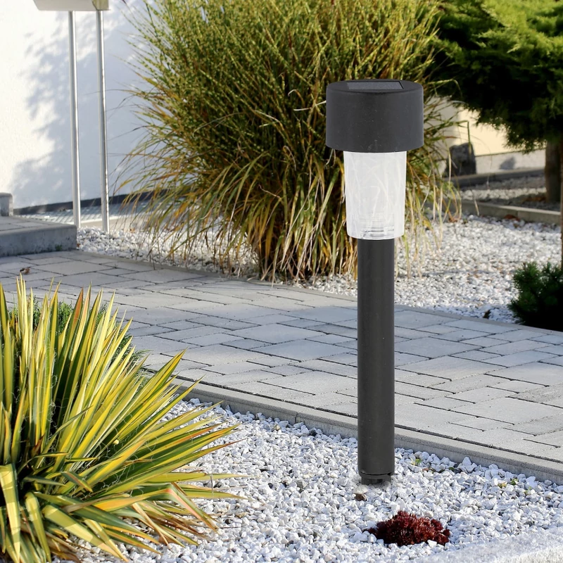 Rábalux Solar 1 8365 kültéri leszúrható lámpa fekete műanyag LED 0,1 IP44