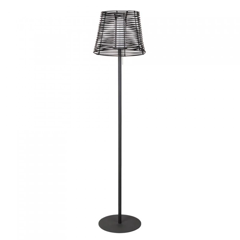 Rábalux Knoxville 8650 kültéri állólámpa fekete fém 1 x E27 max. 18W E27 IP44
