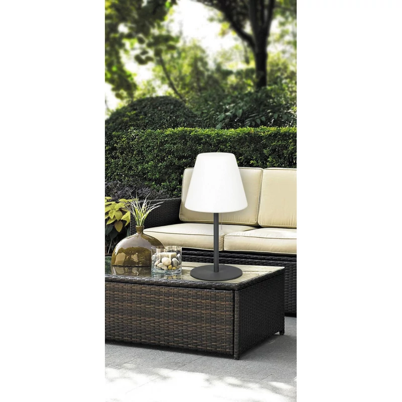 Rábalux Lida 8658 kültéri fali lámpa antracit fém E27 1x MAX 23 E27 IP44