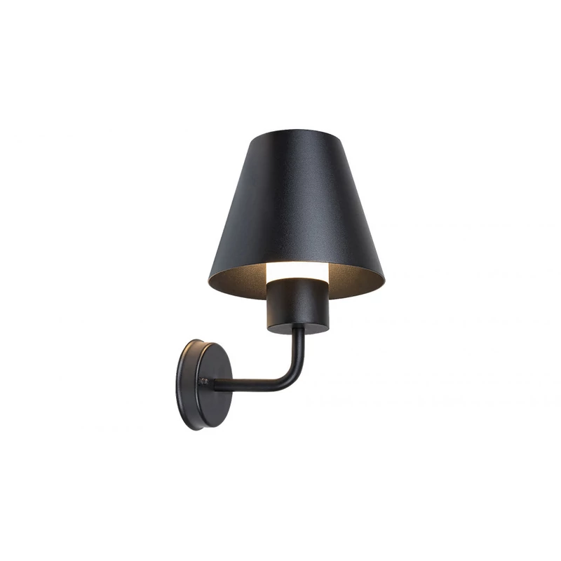Rábalux Favara 8844 kültéri falikar fekete fém E27 1x MAX 14 E27 IP44