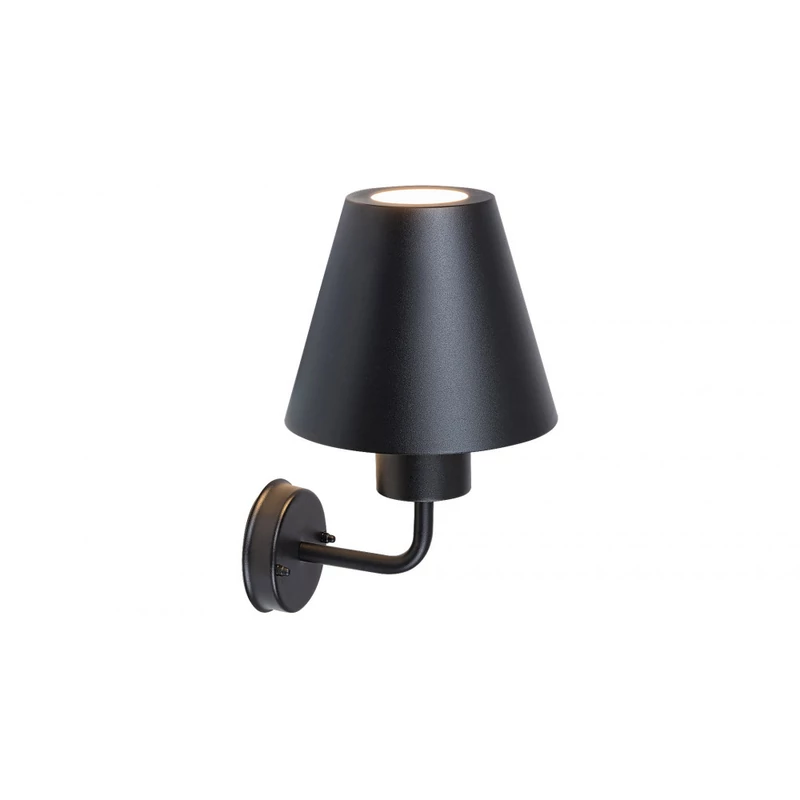 Rábalux Favara 8844 kültéri falikar fekete fém E27 1x MAX 14 E27 IP44