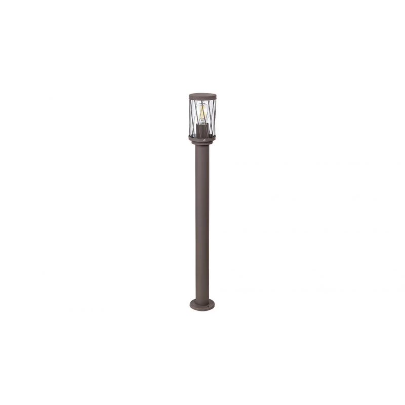 Rábalux Budapest 8890 kültéri állólámpa barna fém E27 1x MAX 40 E27 1 db IP44
