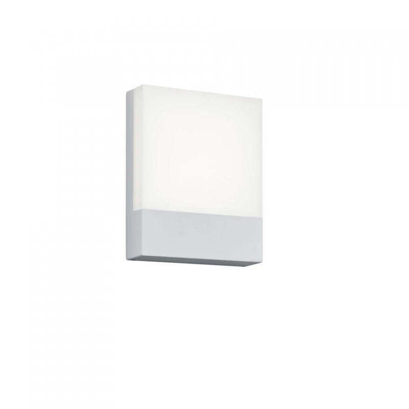 Trio PECOS 227760131 kültéri fali led lámpa matt fehér alumínium incl. 1 x SMD, 6W, 3000K, 600Lm 600 lm 3000 K IP54 A+