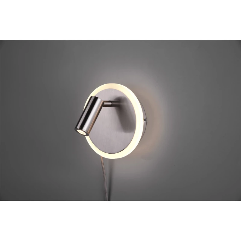Trio JORDAN 229210207 fali olvasólámpa incl. 1x5W + 1x2W LED/ 3000K/ 550Lm+200Lm