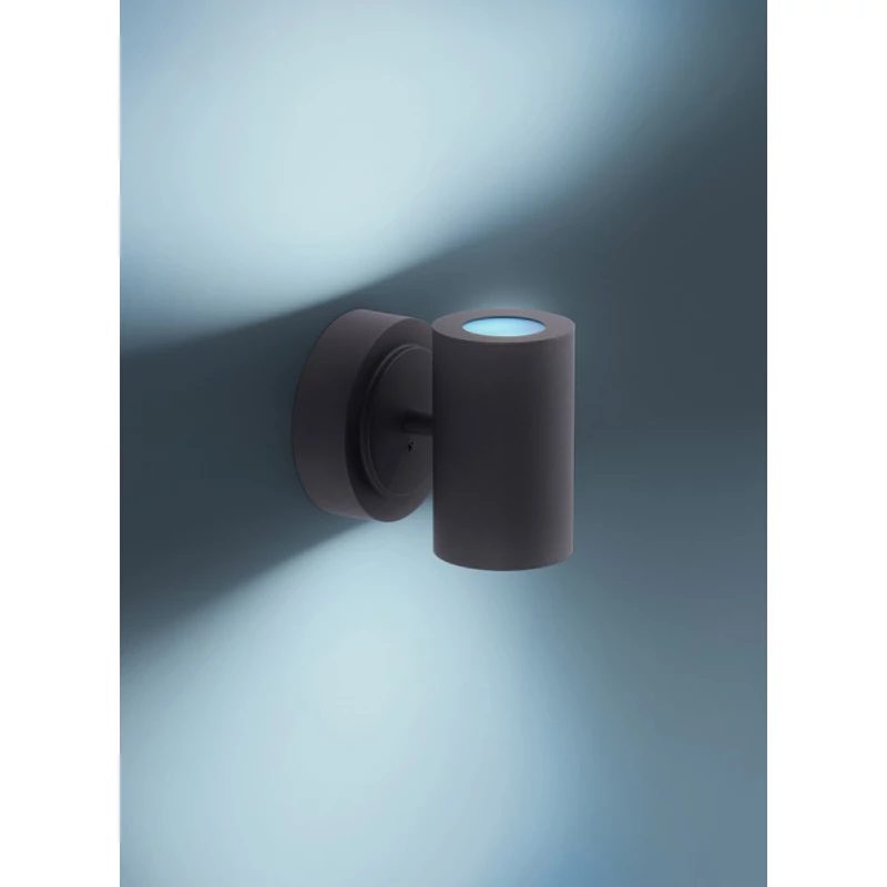 Trio SANCHO 250110232 wiz connected matt fekete fém incl. 2 x 3W RGBW-LED/ 3000-5000K/ 300Lm SMD 300 lm IP20 A+