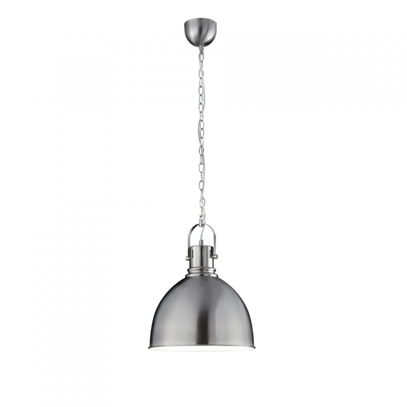 Trio JASPER 300500107 egyágú függeszték nikkel fém excl. 1 x E27, max. 60W E27 625 lm 2700 K IP20