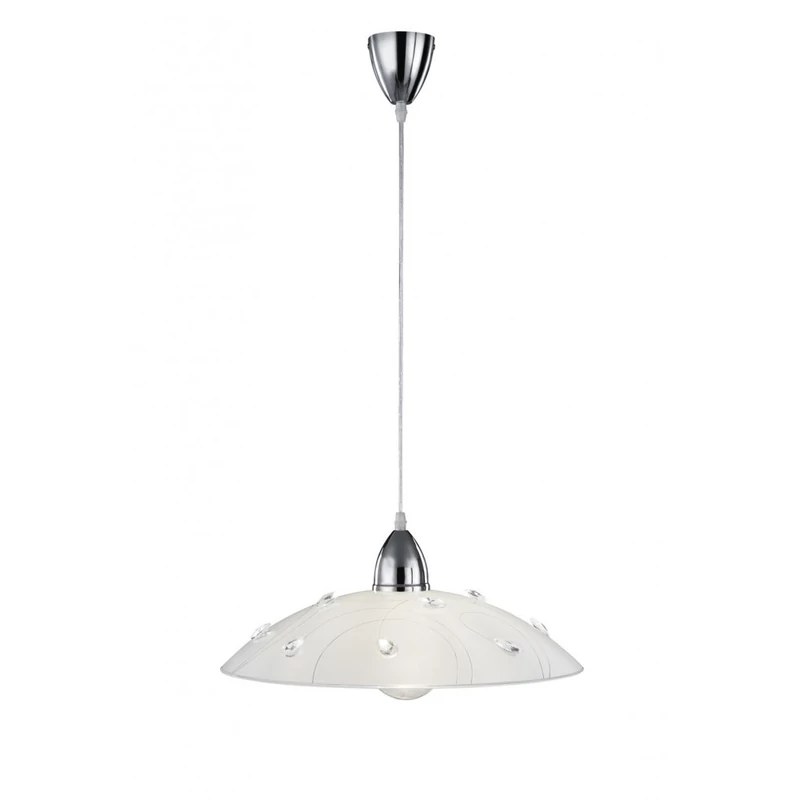 Trio CARBONADO 302400106 mennyezeti lámpa króm fém excl. 1 x E27, max. 40W E27 1 db IP20