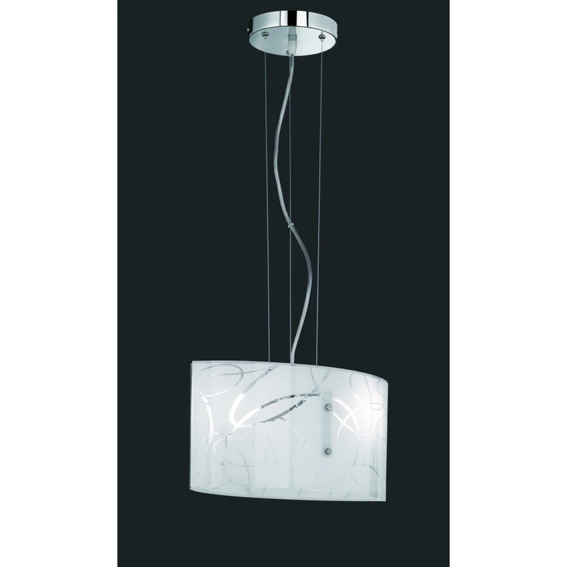 Trio SPIRELLI 304400201 függeszték króm fém excl. 2 x E27, max. 40W E27 IP20