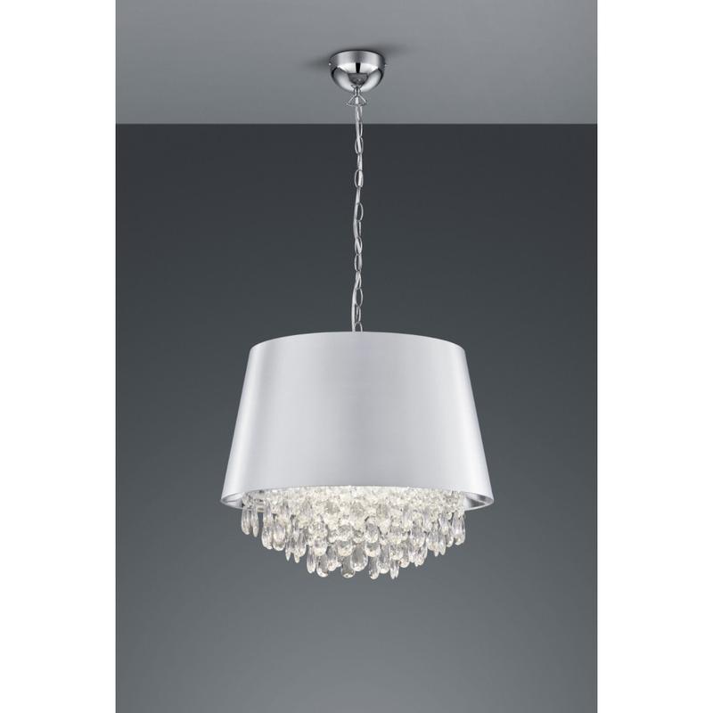Trio LORELEY 309300301 modern függeszték króm fém excl. 3 x E14, max. 40W E14 IP20