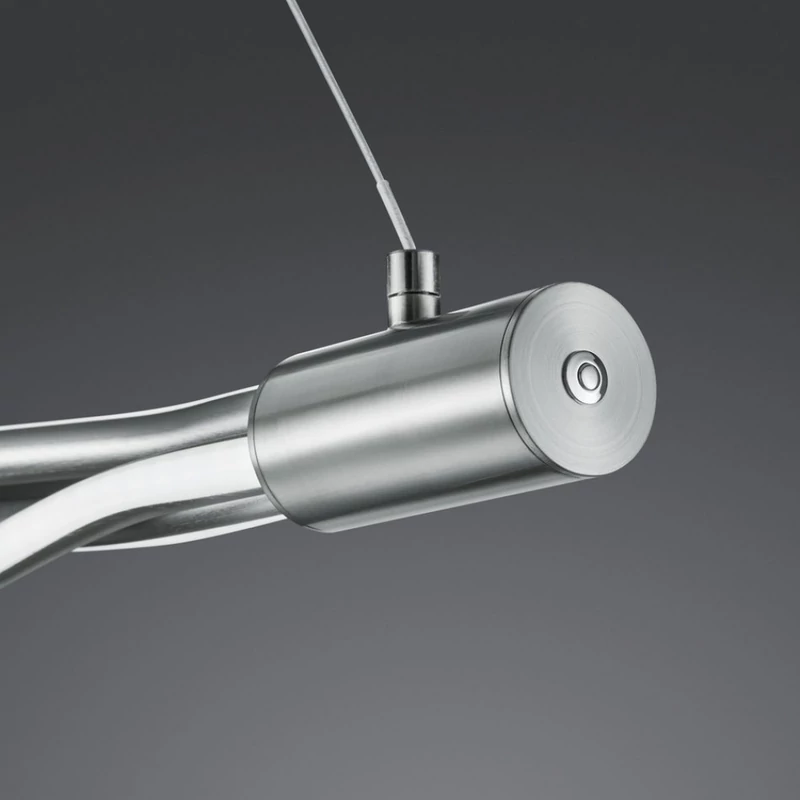 Trio LOOP 379890307 többágú függeszték matt nikkel fém incl. 3 x SMD, 9W, 3000 + 5000K, 850Lm 850 lm 3000 K IP20 A+