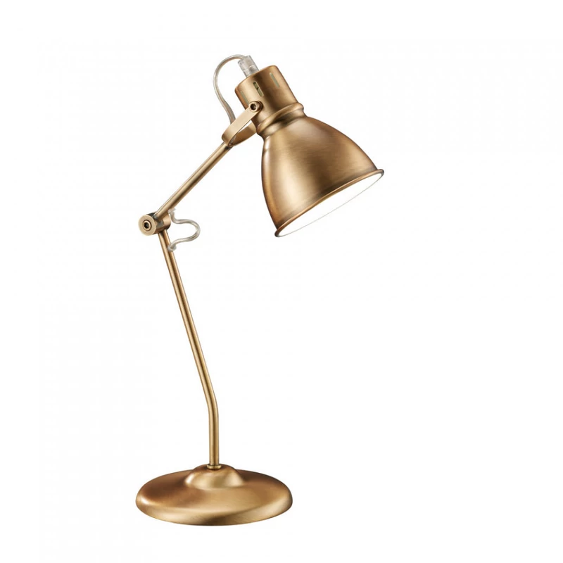 Trio JASPER 500500104 íróasztal lámpa bronz fém excl. 1 x E14, max. 18W E14 204 lm 2700 K IP20