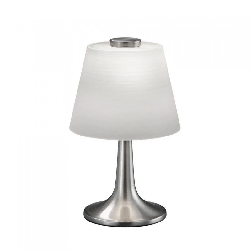 Trio MONTI 529310107 ledes asztali lámpa nikkel fém incl. 1 x E14, 4W, 3000K, 320Lm E14 310 lm 2700 K IP20