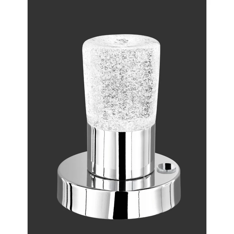 Trio CRISTO 529690100 ledes asztali lámpa króm fém incl. 1 x SMD, 4,5W, 3000K, 400Lm LED 400 lm 2700 K IP20