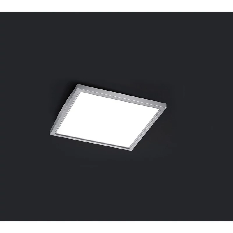 Trio FUTURE 622713007 mennyezeti lámpa matt nikkel acél incl. 1 x SMD, 12W, 3500K, 1100Lm 1100 lm 3000 K IP44 A+