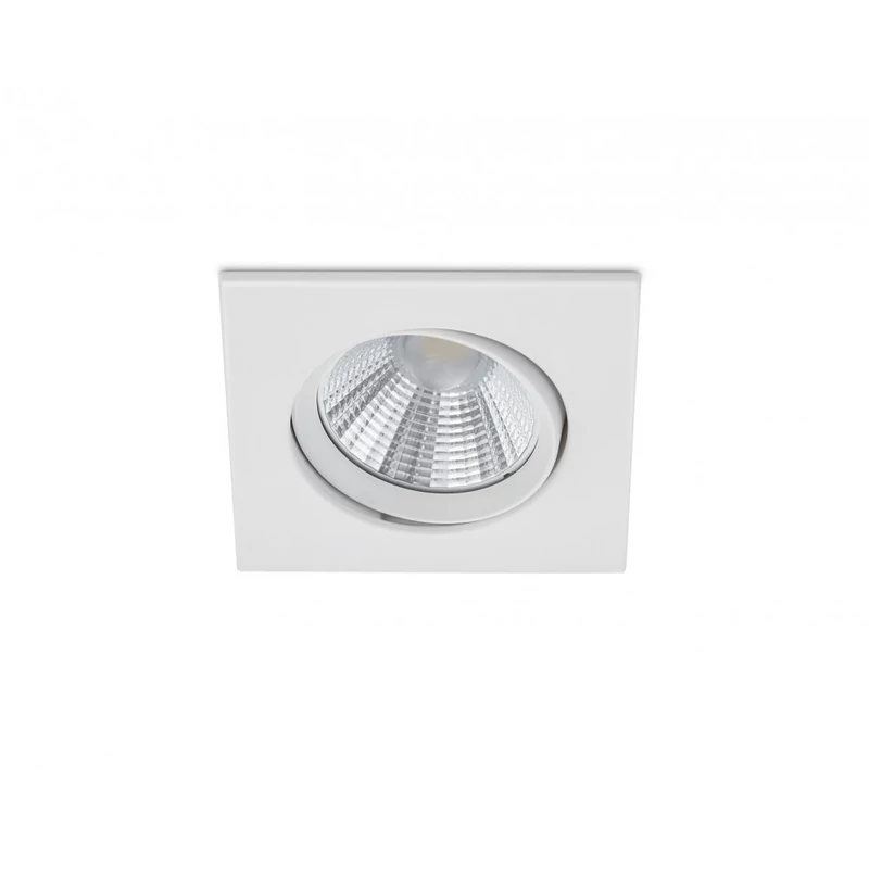 Trio PAMIR 650410131 álmennyezetbe építhető lámpa matt fehér fém incl. 1 x SMD, 5,5W, 3000K, 345Lm SMD 345 lm IP23 A