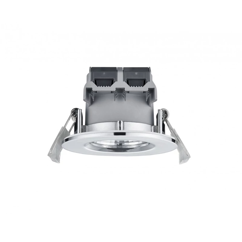 Trio ZAGROS 650710106 álmennyezetbe építhető lámpa króm fém incl. 1 x SMD, 5,5W, 3000K, 345Lm SMD 345 lm IP65 A